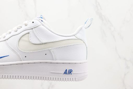 Air Force 1’07 Low White Blue Logo