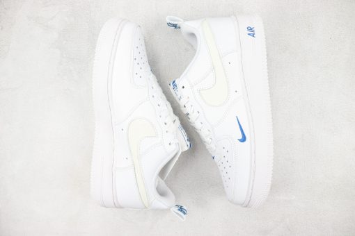 Air Force 1’07 Low White Blue Logo