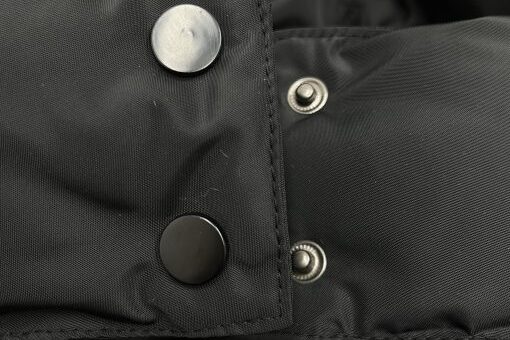 Corvidae Puffer jacket Black Matte