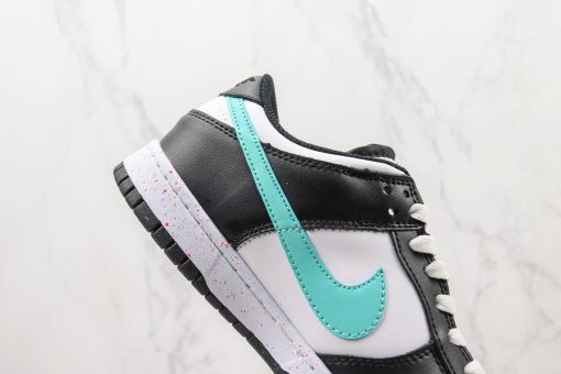 Nike Dunk Low Multi Swooshes Teal Orange