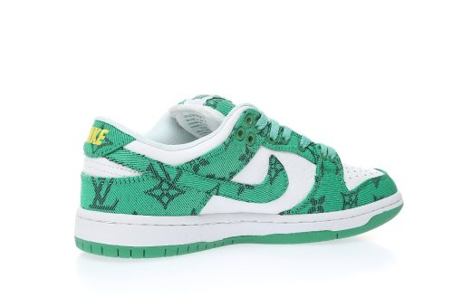 x Nike SB Dunk Low"White/Green LV Monogram"