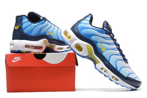 Nike Air Max Plus University Blue Topaz Gold