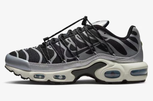 Nike Air Max Plus Lace Toggle Black Silver