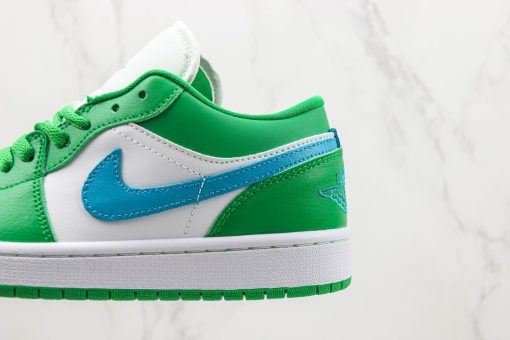 Nike Air Jordan 1 Low Lucky Green Aquatone