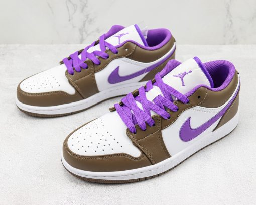 Nike Air Jordan 1 Low Purple Mocha - Image 2