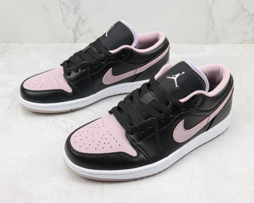 Nike Air Jordan 1 Low SE Black Iced Lilac - Image 2