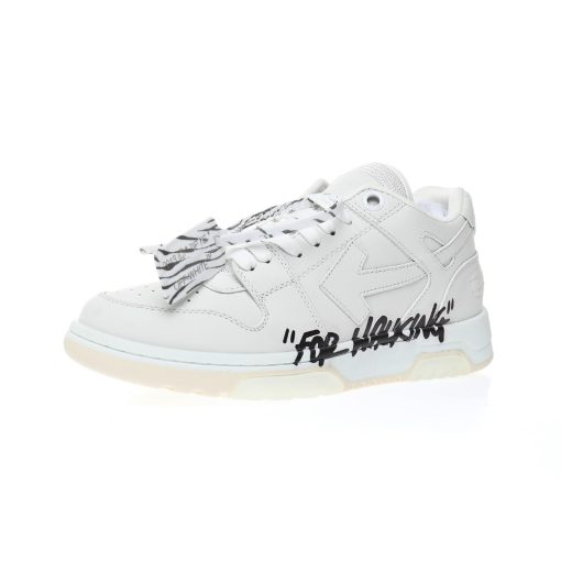 Off-White™ c/o Virgil Abloh Out Of Office Low-top Leather Sneakers"OOO" - Image 3