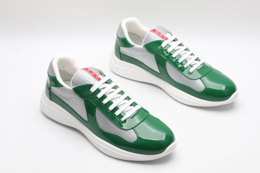 Prada America's Cup Soft rubber and bike fabric sneakers