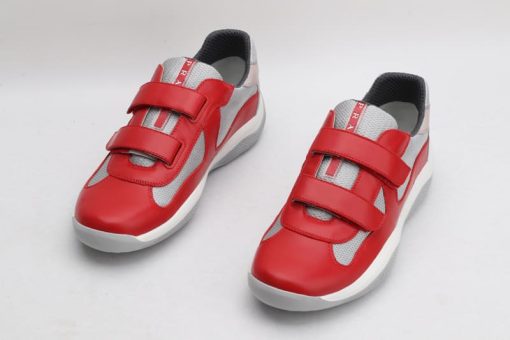 Prada America's Cup Soft rubber and bike fabric sneakers