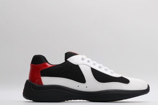 Prada America's Cup Soft rubber and bike fabric sneakers