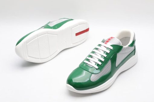 Prada America's Cup Soft rubber and bike fabric sneakers