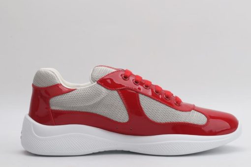 Prada America's Cup Soft rubber and bike fabric sneakers