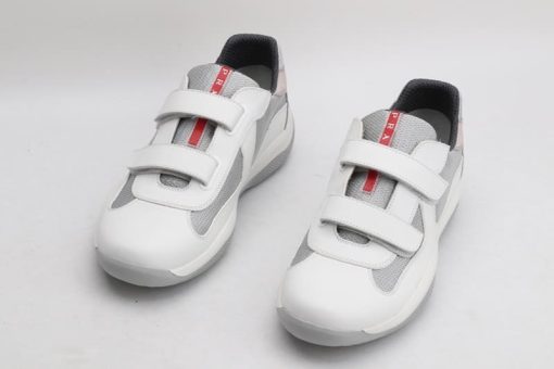 Prada America's Cup Soft rubber and bike fabric sneakers