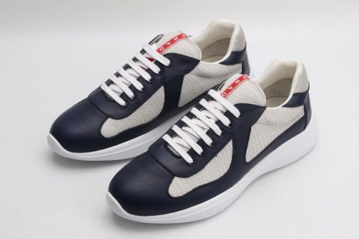 Prada America's Cup Soft rubber and bike fabric sneakers