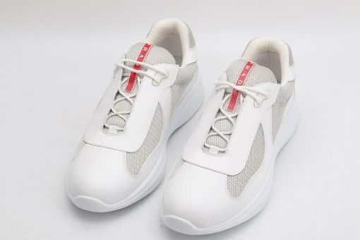 Prada America's Cup Soft rubber and bike fabric sneakers