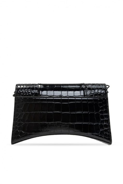 HOURGLASS CHAIN ​​WALLET “ALL BLACK”