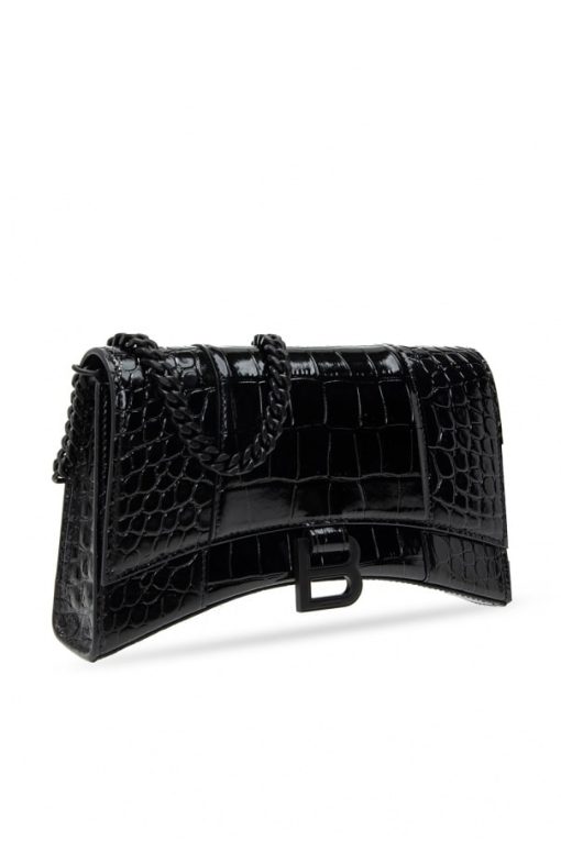 HOURGLASS CHAIN ​​WALLET “ALL BLACK”