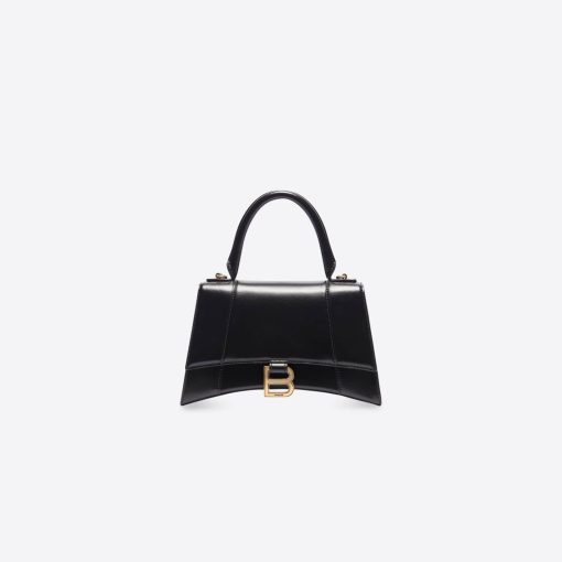 HOURGLASS SHOULDER BAG – BLACK