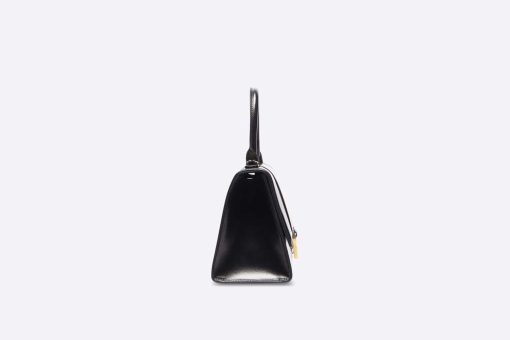 HOURGLASS SHOULDER BAG – BLACK