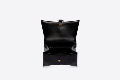 HOURGLASS SHOULDER BAG – BLACK