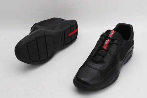 Prada America's Cup Soft rubber and bike fabric sneakers