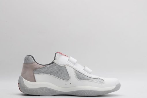 Prada America's Cup Soft rubber and bike fabric sneakers