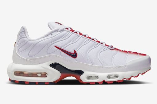 Nike Air Max Plus "White/Red" - Image 4