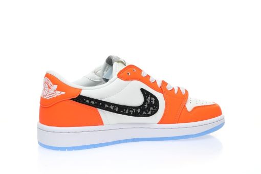 Dior x Nike Air Jordan 1 Low OG"Orange/Oblique"