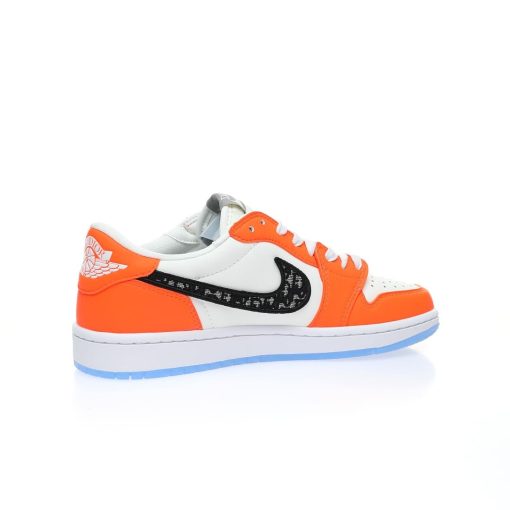 Dior x Nike Air Jordan 1 Low OG"Orange/Oblique"