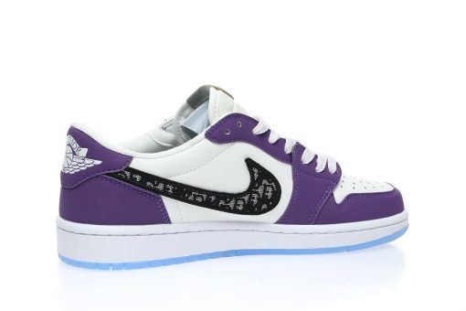 Dior x Nike Air Jordan 1 Low OG"Purple/Oblique"