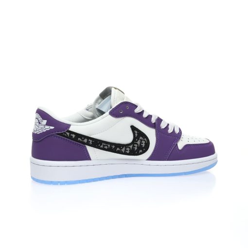 Dior x Nike Air Jordan 1 Low OG"Purple/Oblique"