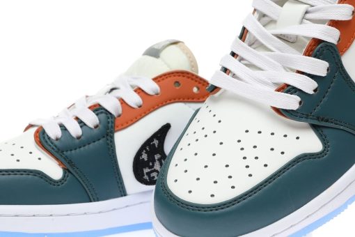 Dior x Nike Air Jordan 1 Low OG"Lake Green/Orange Oblique"