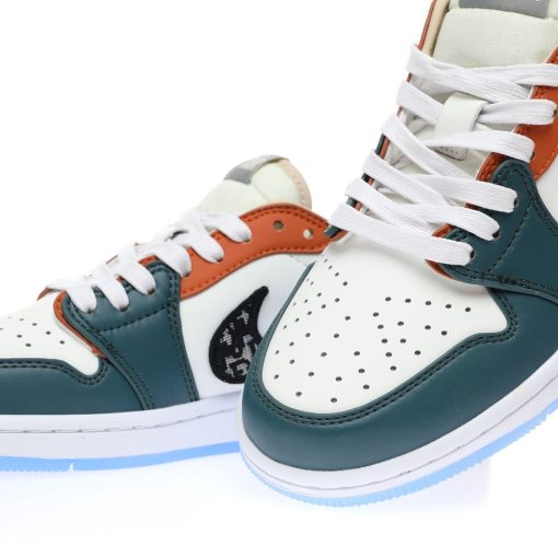 Dior x Nike Air Jordan 1 Low OG"Lake Green/Orange Oblique"