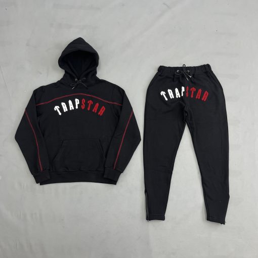 TRAPSTAR CHENILLE DECODED HOODED TRACKSUIT