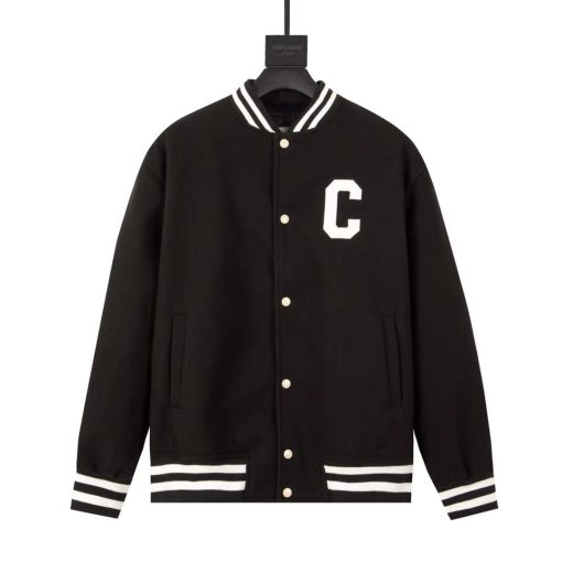 Wool letter jacket