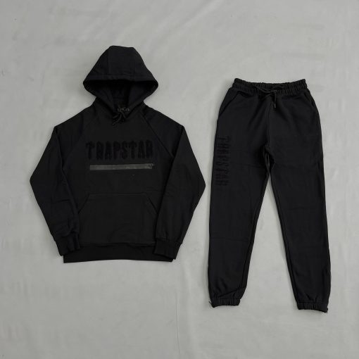 TRAPSTAR CHENILLE DECODED HOODED TRACKSUIT