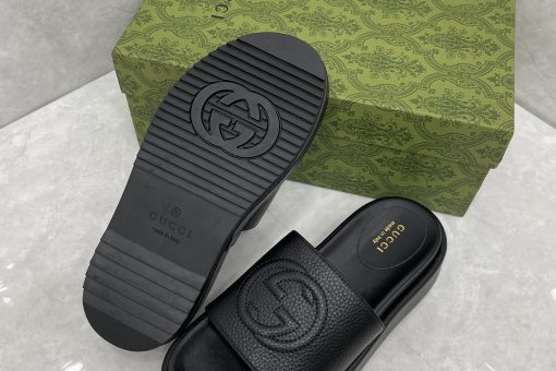 platform slide sandal