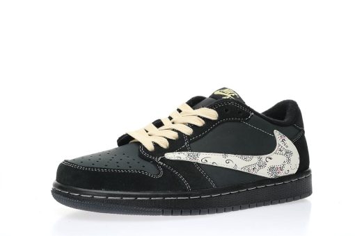 Travis Scott x Tiffany & Co. x Nike Air Jordan 1 Low OG SP"Black/Phantom/Paisley"