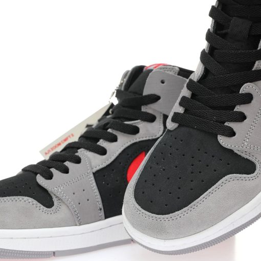 Nike Air Jordan 1 High Zoom CMFT 2"Black/Cement Grey"