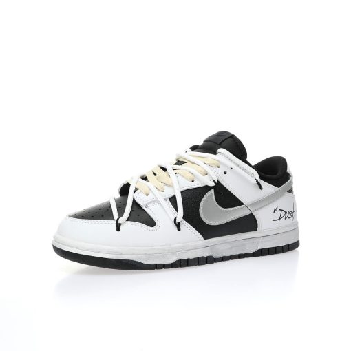 Nike SB Dunk Low Lot"White/Black/Sliver Dust"