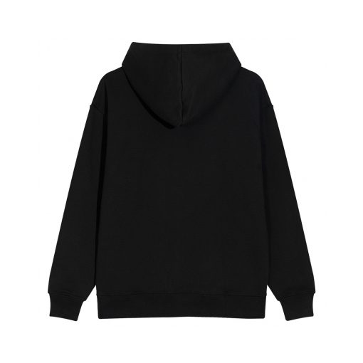 Hoodie White Black - Image 5