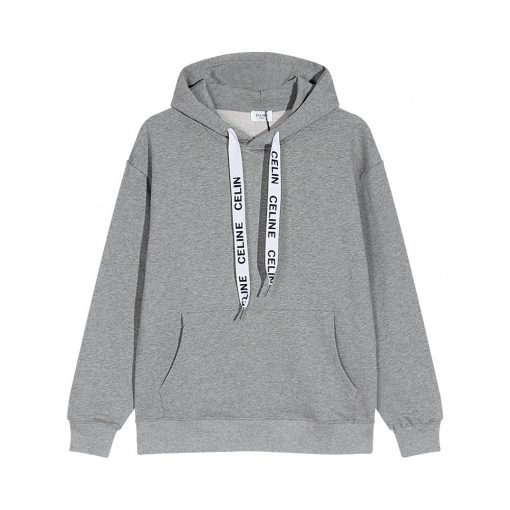 Hoodie White Black - Image 2