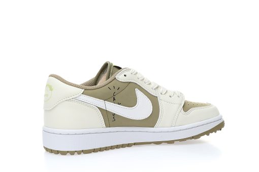 Travis Scott x Nike Air Jordan 1 Low Golf SP"Neutral Oliv"