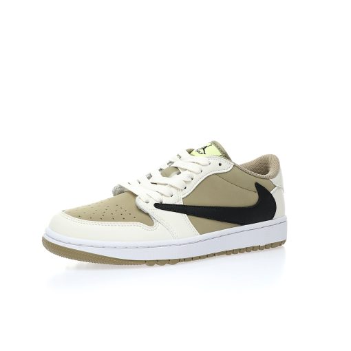 Travis Scott x Nike Air Jordan 1 Low Golf SP"Neutral Oliv"