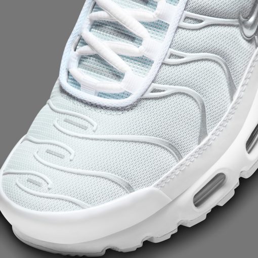 Nike TN Air Max Plus White Metallic Silver