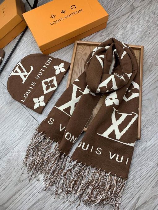 LV Scarf Hat