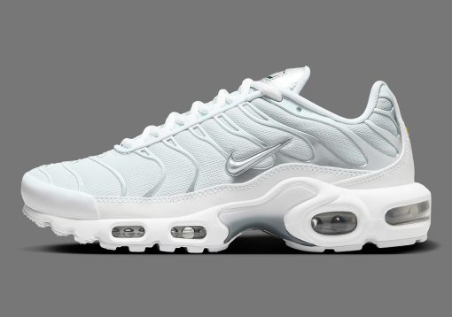 Nike TN Air Max Plus White Metallic Silver