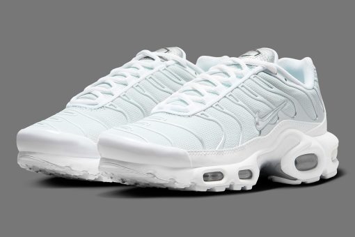 Nike TN Air Max Plus White Metallic Silver