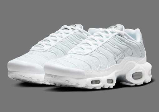 Nike TN Air Max Plus White Metallic Silver