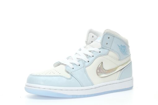 Nike Wmns Air Jordan 1 Mid SE"Glitter Swoosh"